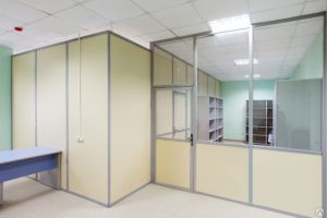 Глухая противопожарная перегородка / серия FRM5288