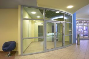 Противопожарная алюминиевая перегородка 2-го типа