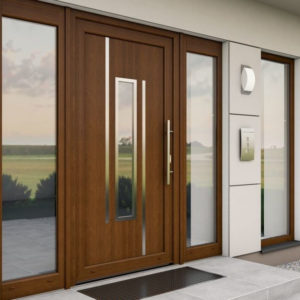 Противопожарная ПВХ дверь / серия FRM33130